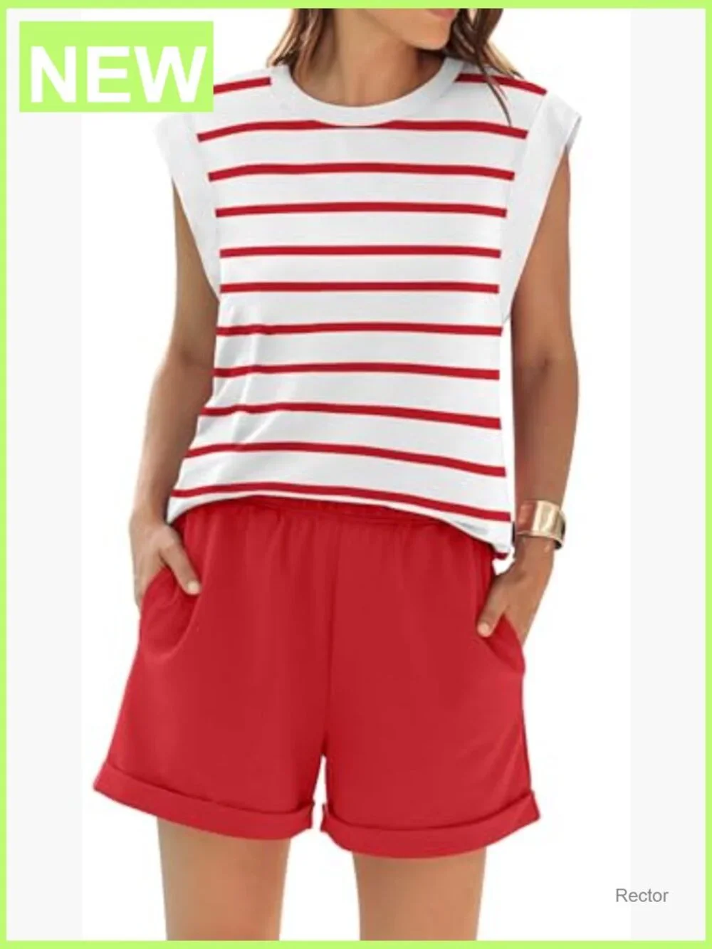 2 Piece Lounge Set Matching Shorts and Cap Sleeve Top Soft Loungewear